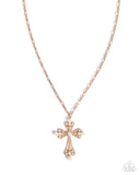 Paparazzi Heavenly Haul- Gold Necklace