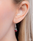 Paparazzi Heirloom Hearth- Red Necklace