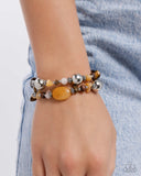 Paparazzi Heroic Harmony- Yellow Bracelet
