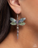 Paparazzi Hey, I Heard You Were A Wild One- Green earrings