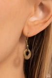 Paparazzi High HOOPS - Brass Necklace