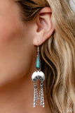Paparazzi CONVEMTION EXCLUSIVE Highland Haute - Blue Earrings