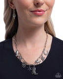Paparazzi Hoedown Throwdown- Silver Necklace