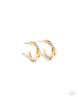 Paparazzi Horoscopic Helixes - Gold Hoops