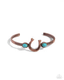 Paparazzi Horseshoe Habit - Copper Bracelet