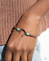 Paparazzi Horseshoe Habit - Copper Bracelet