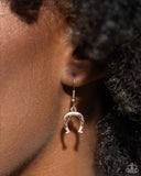 Paparazzi Horseshoe Hoedown - Copper Necklace