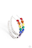 Paparazzi Hypnotic Heart Attack - Multi Heart Hoops