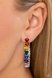 Paparazzi Hypnotic Heart Attack - Multi Heart Hoops