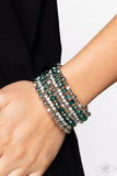 Paparazzi ICE Knowing You - Multi Bracelet