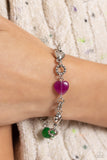 Paparazzi I Can Feel Your Heartbeat - Multi Hearts Bracelet