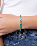 Paparazzi Checking for Chic- Green Bracelet