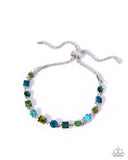 Paparazzi Checking for Chic- Green Bracelet