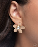 Paparazzi Blooming Boutique- Gold Earrings