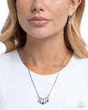 Paparazzi Shape Symphony- Blue Necklace
