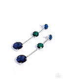 Paparazzi Lost in Chic- Blue Earrings