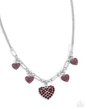 Paparazzi Affectionate Accuracy- Red Necklace