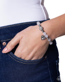 Paparazzi Valentines Story- White Bracelet