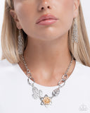 Paparazzi Malibu Meditation- Silver Necklace