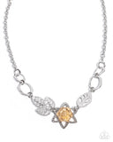 Paparazzi Malibu Meditation- Silver Necklace