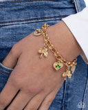 Paparazzi Leisure Luck- Green Bracelet