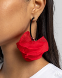 Paparazzi Passionate Promenade- Red Earrings