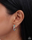 Paparazzi Colorful Cohort- Multi Hoops Earrings