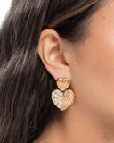 Paparazzi  Angelic Adornment- Gold Earrings