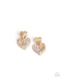 Paparazzi  Angelic Adornment- Gold Earrings
