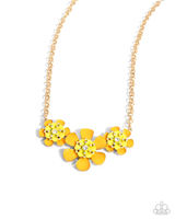 Paparazzi Complete Look- Yellow Flower Set