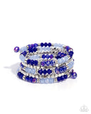 Paparazzi Memorable Masterpiece- Blue Bracelet