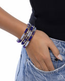 Paparazzi Memorable Masterpiece- Blue Bracelet