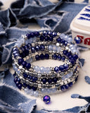 Paparazzi Memorable Masterpiece- Blue Bracelet