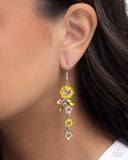 Paparazzi Better Bouquet- Yellow Earrings