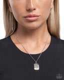 Paparazzi Pine Tree Prize- Silver Necklace