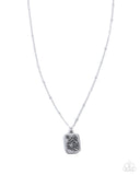 Paparazzi Pine Tree Prize- Silver Necklace