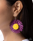Paparazzi Crafted Color- Purple Earrings