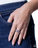 Paparzzi Sophisticated Succession- Purple Ring