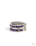 Paparzzi Sophisticated Succession- Purple Ring