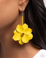 Paparazzi Generous Glisten- Yellow Earrings