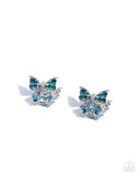 Paparazzi Aerial Apprentice- Blue Earrings