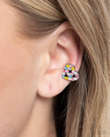 Paparazzi As Far As It GLOWS - Multi Heart Earcuff