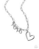 Paparazzi Courting Chains - Silver