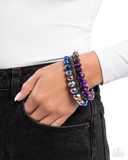 Paparazzi Truth Be BOLD - Multi OilSpill Bracelet