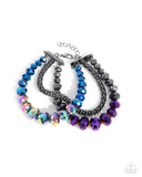 Paparazzi Truth Be BOLD - Multi OilSpill Bracelet