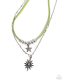 Paparazzi Stellar Sojourn - Green Necklace