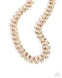 Paparazzi Officially Opulent - Gold Necklace