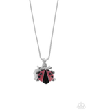 Paparazzi Ladybug Legend - Red Necklace