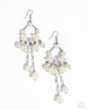 Paparazzi Harmonious Heir- White Earrings