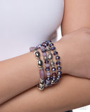Paparazzi Polished Preparation- Purple Bracelet